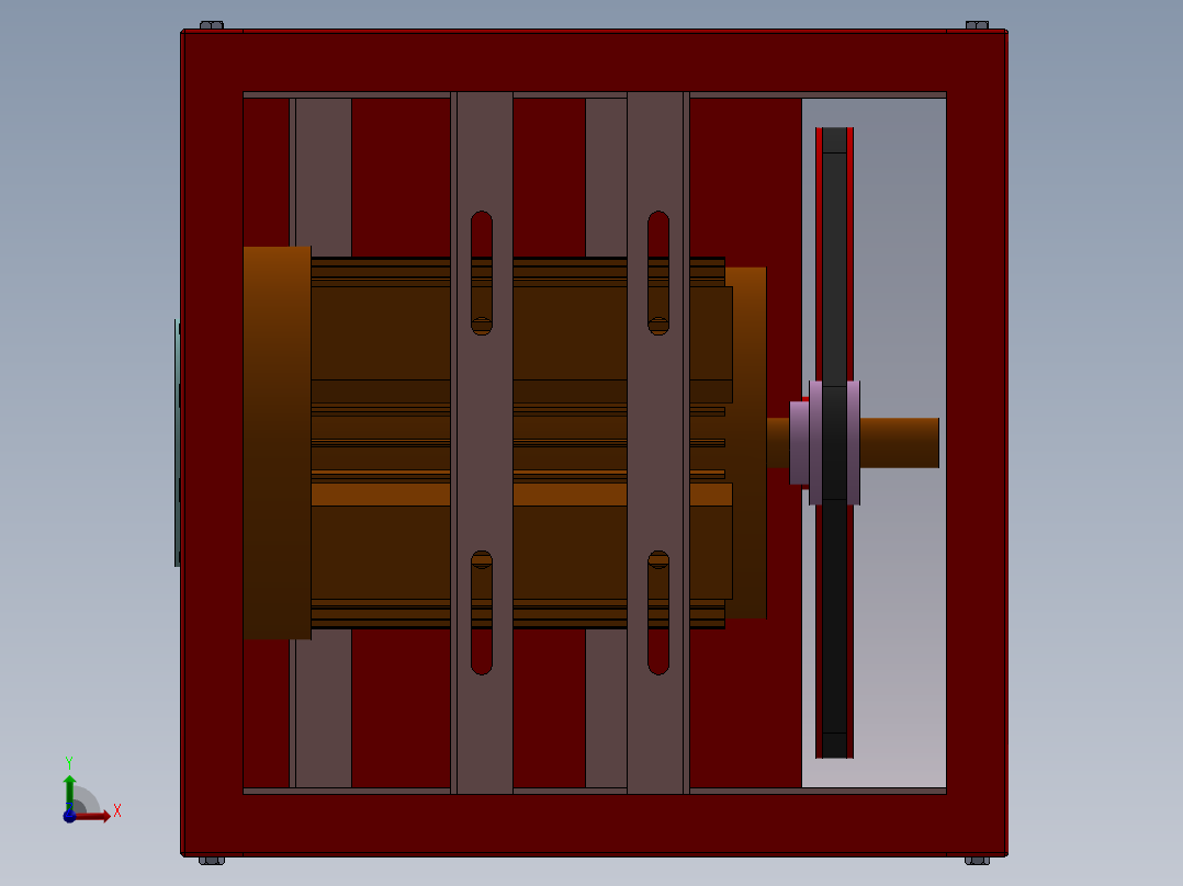 智能绞肉机sw17可编辑前视图