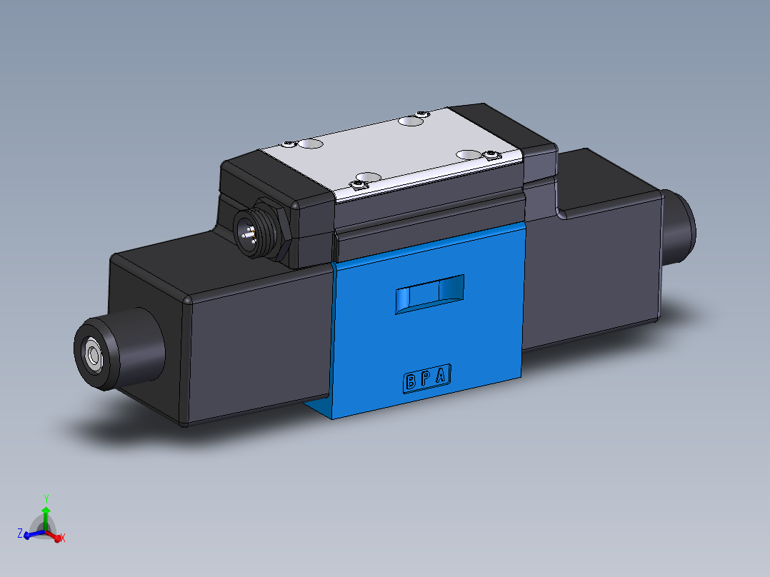 Continental Hydraulics-VSD05M-3x-GB5H-70L液压元件主视图