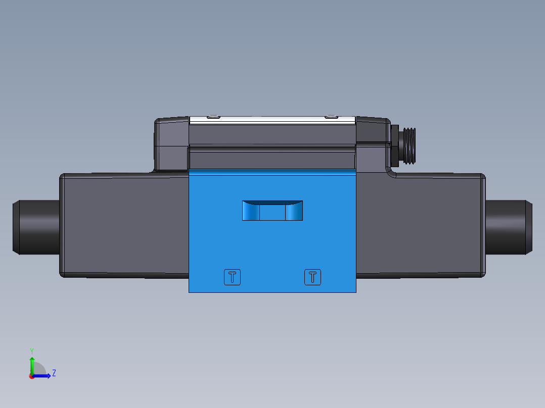 Continental Hydraulics-VSD05M-3x-GB5H-70L液压元件左视图