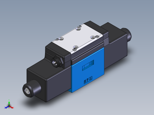 Continental Hydraulics-VSD05M-3x-GB5H-70L液压元件正等轴测缩略图