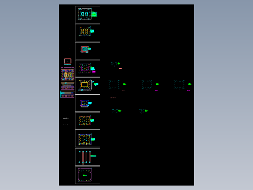笔记本电脑A面外壳90度四周折弯模具设计图
