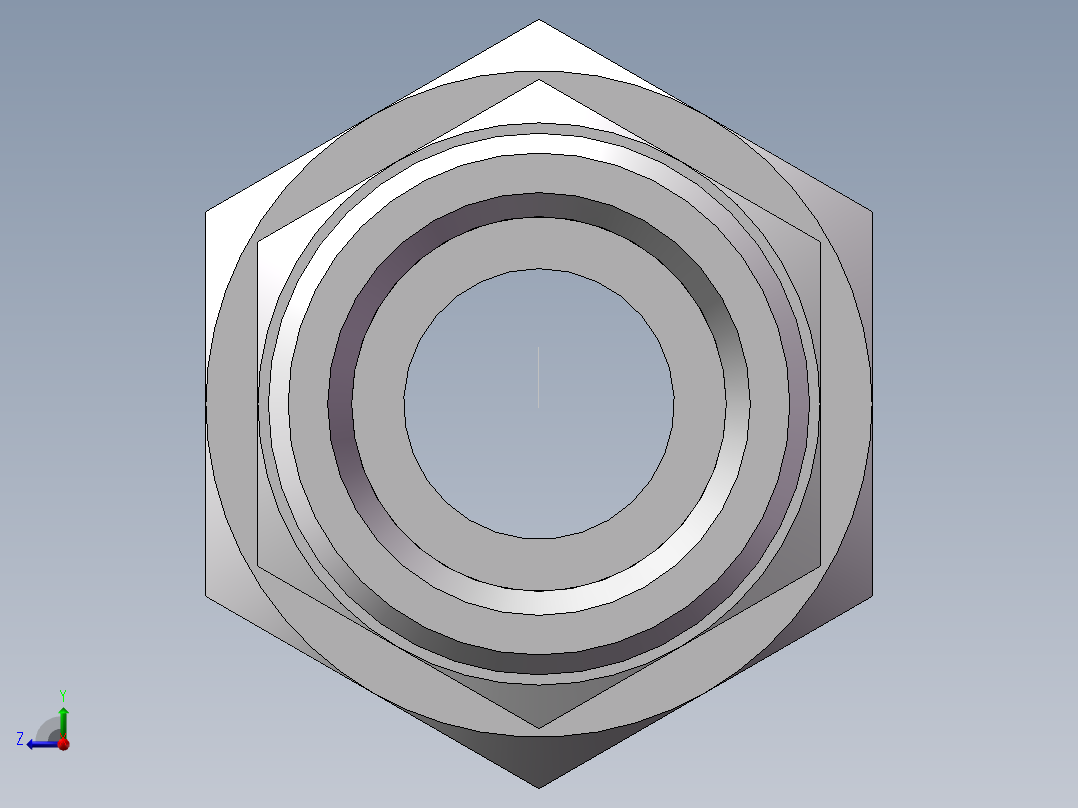 直通同径度接头、2C-26右视图