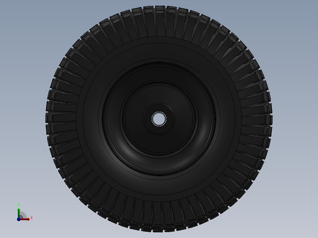 轮胎、车轮、轮毂(44)前视图