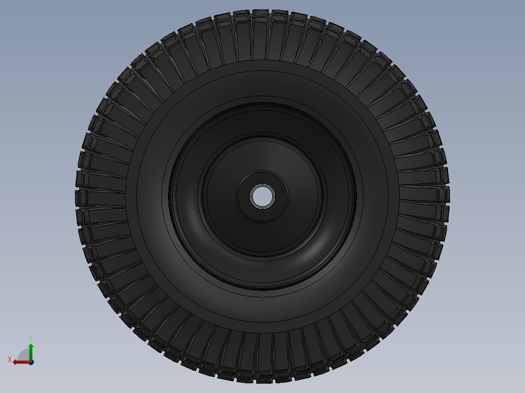 轮胎、车轮、轮毂(44)后视图