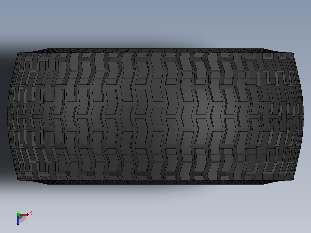 轮胎、车轮、轮毂(44)俯视图