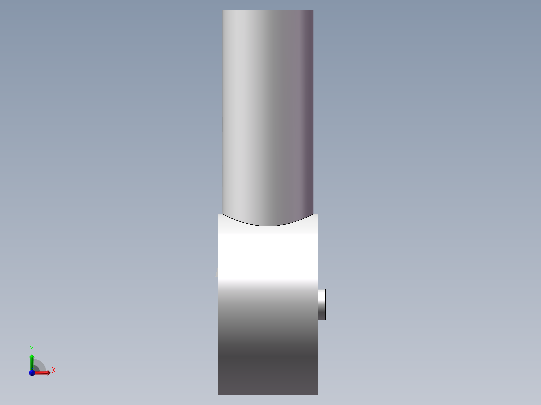 压力传感器前视图