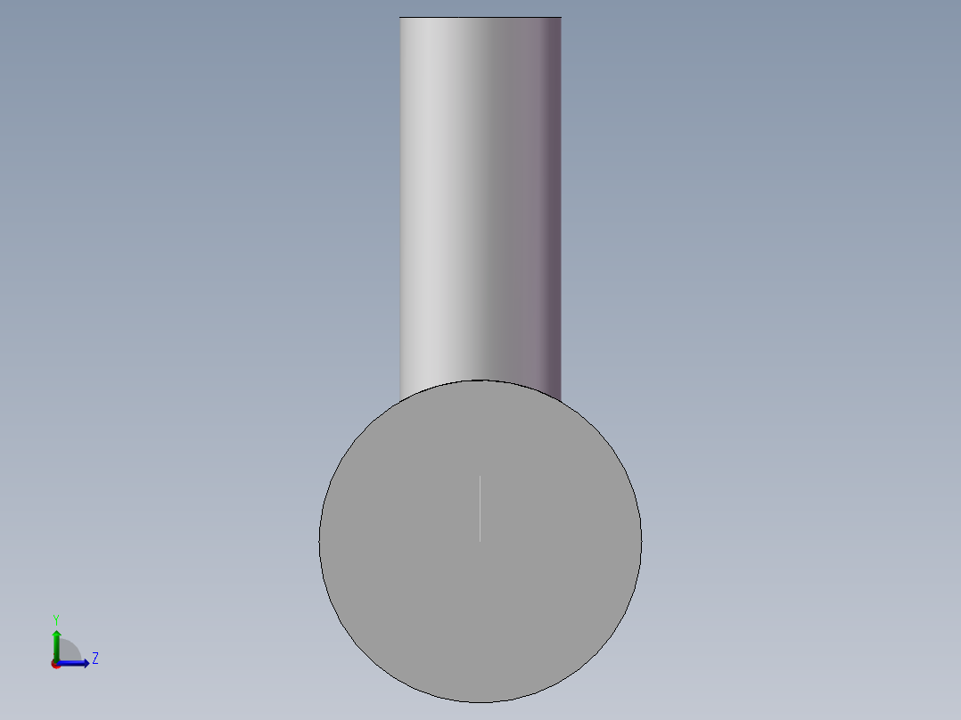 压力传感器左视图