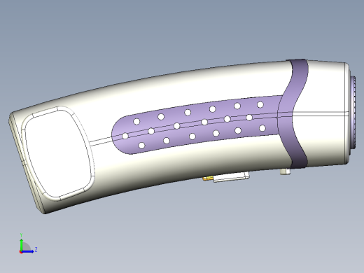 剃须刀模型图档左视缩略图