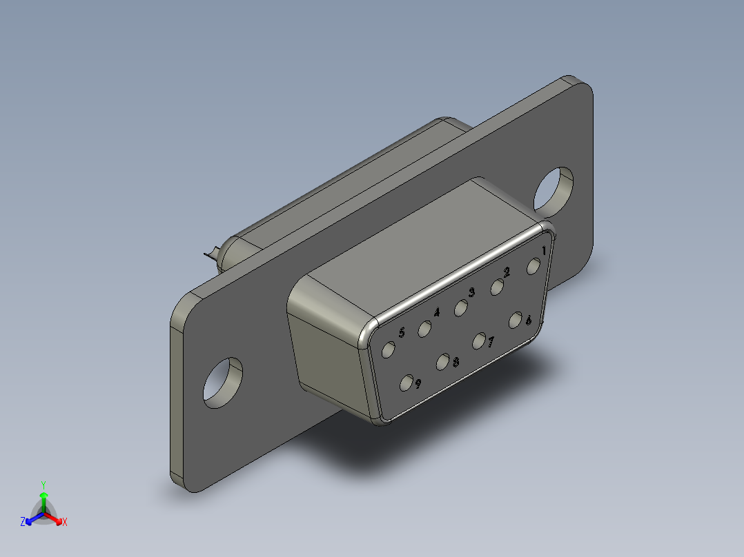 接插件(236)主视图