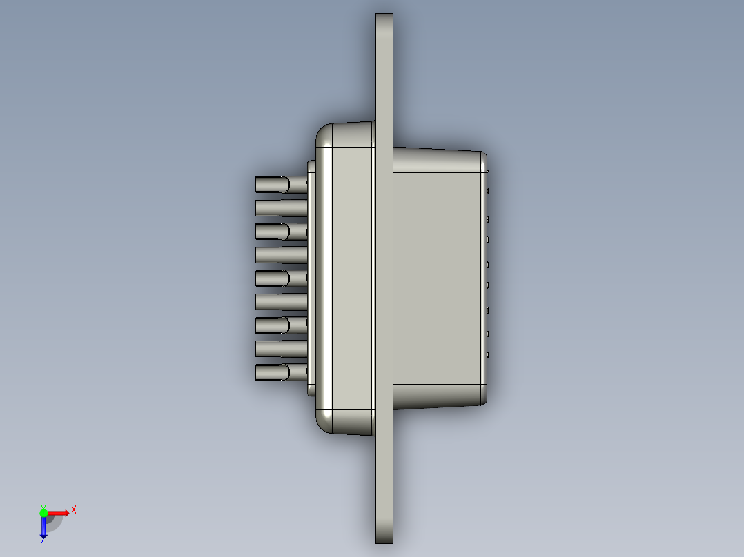 接插件(236)俯视图