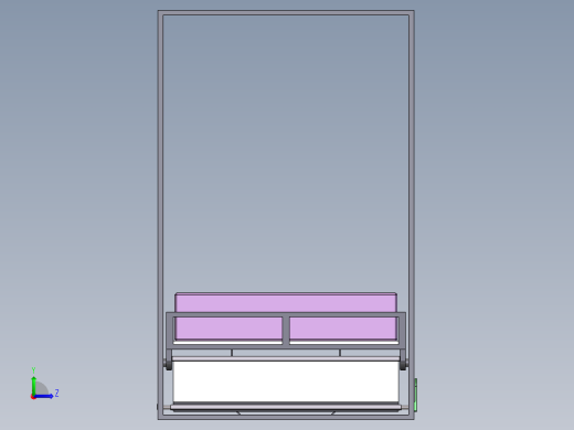 折叠床左视缩略图