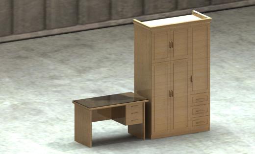 书桌，橱柜缩略图