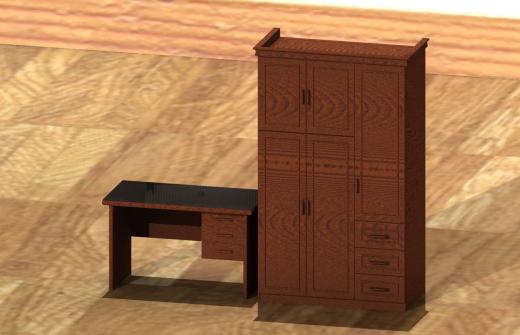 书桌，橱柜缩略图