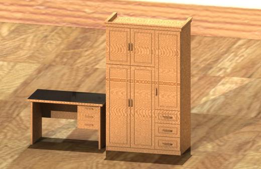 书桌，橱柜缩略图
