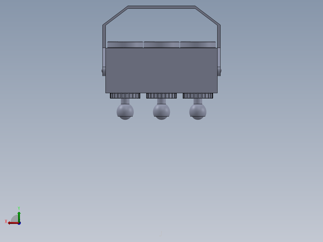 硅钢片平整度检测系统后视图
