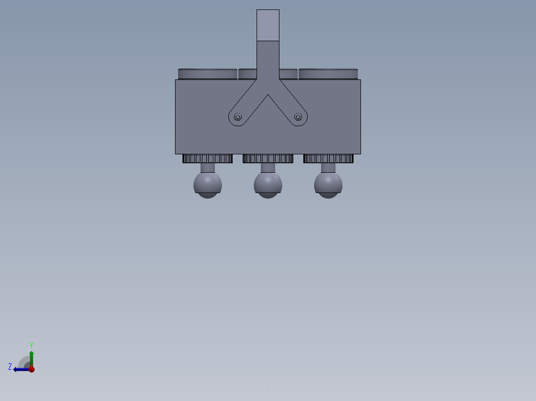 硅钢片平整度检测系统右视图