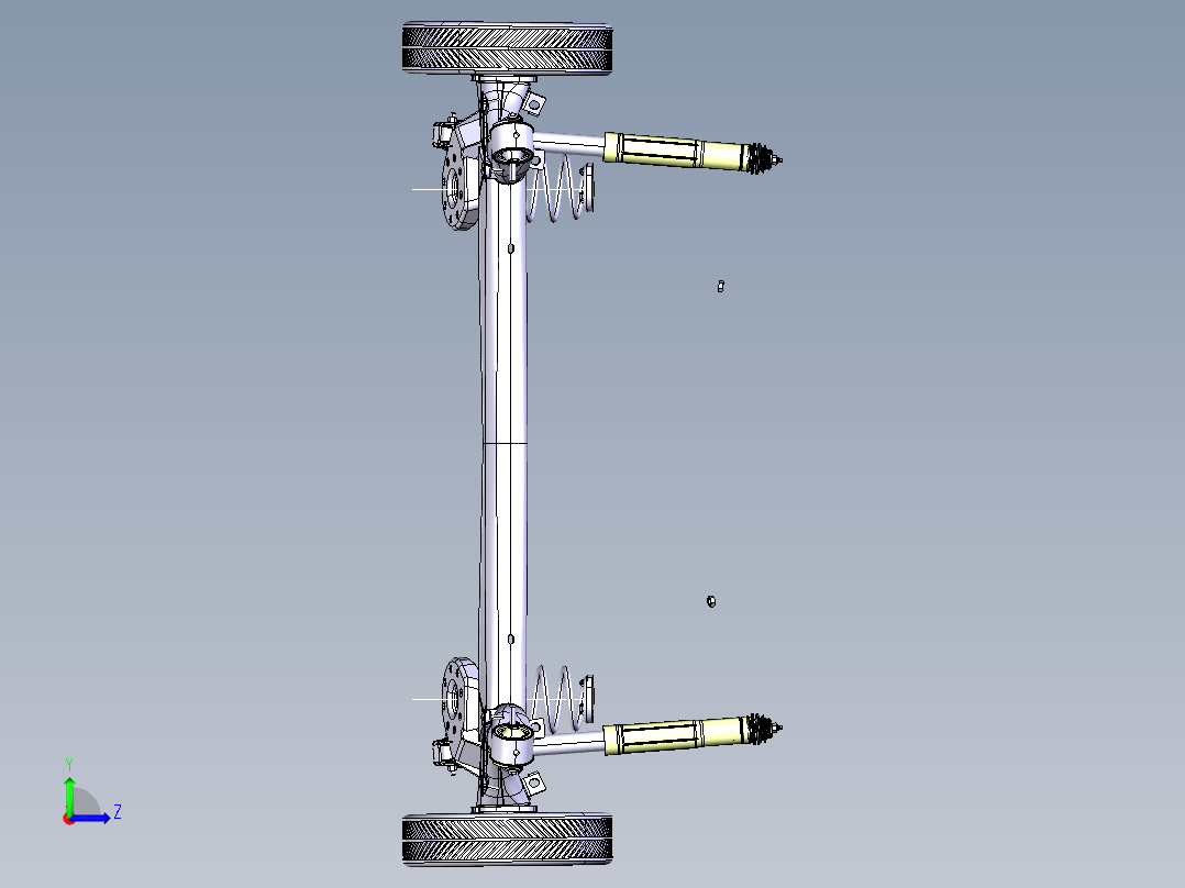 悬架绘图左视图