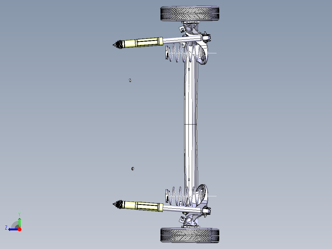 悬架绘图右视图