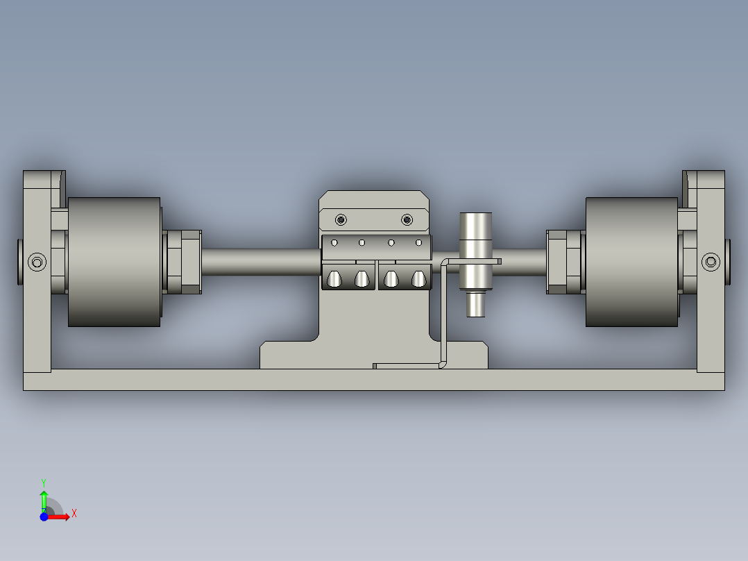 M03-R180305-E-上料架皮带组前视图