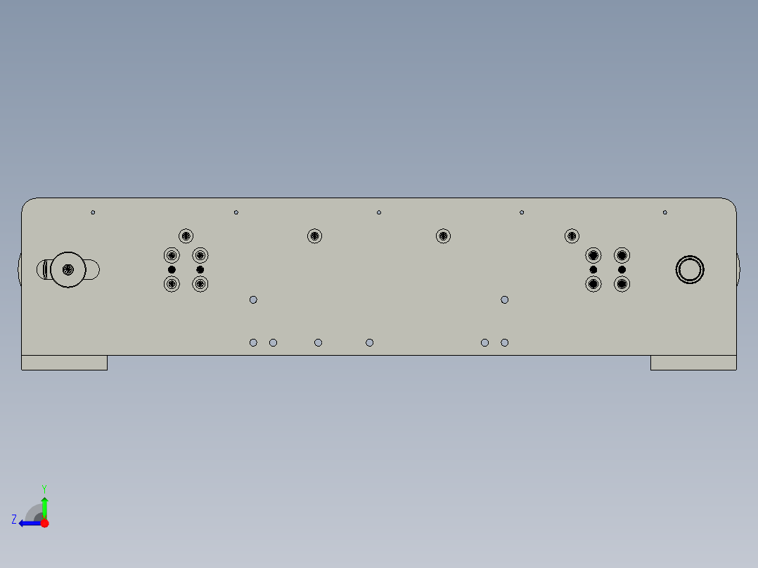 M03-R180305-E-上料架皮带组右视图
