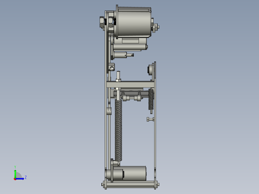 F-K-封胶带机芯B左视图