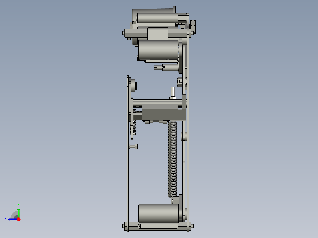 F-K-封胶带机芯B右视图
