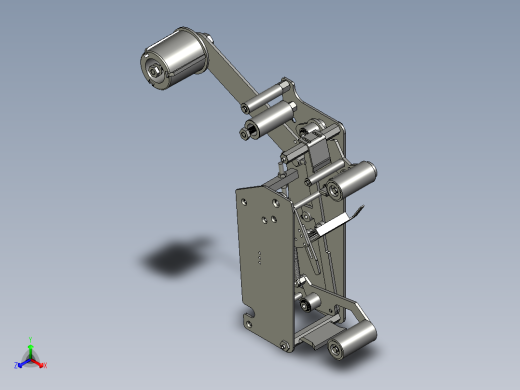 F-K-封胶带机芯B正等轴测缩略图