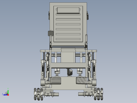 残疾人智能全自动轮椅车右视缩略图