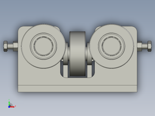 滚轮总成前视缩略图