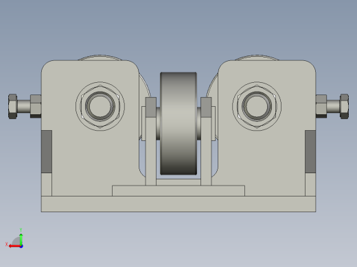滚轮总成后视缩略图