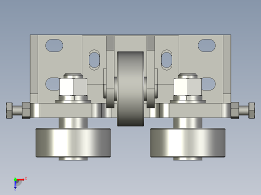 滚轮总成俯视缩略图
