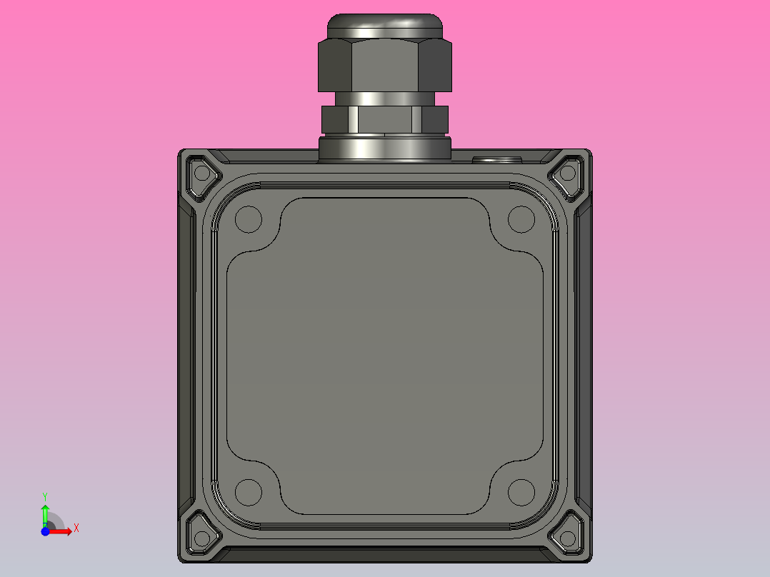 变频减速电机F250RT-U-5～140前视图