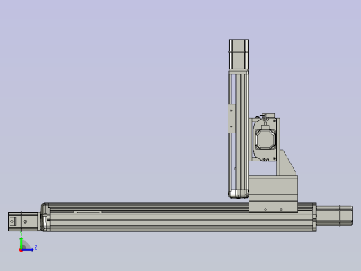 三轴龙门左视缩略图