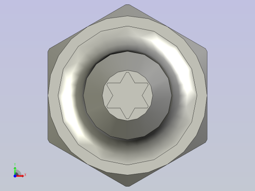 M3梅花批头-T10-120前视缩略图