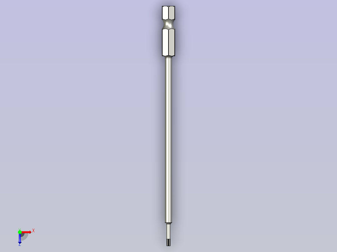 M3梅花批头-T10-120俯视图