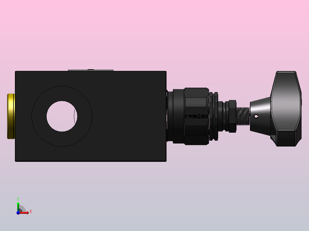 DBDH10G 直动型溢流阀前视图