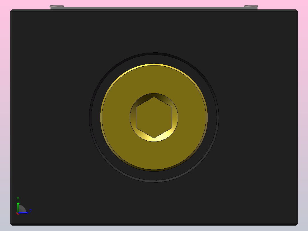 DBDH10G 直动型溢流阀左视图