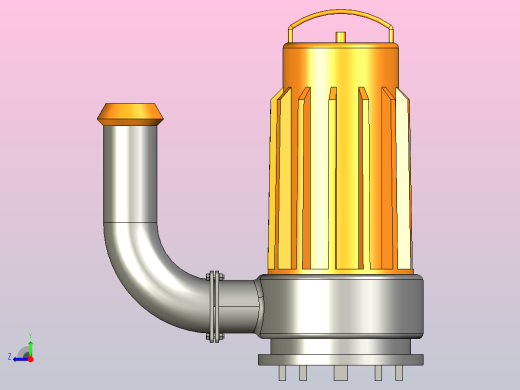 AS、AV型潜水排污泵[AS55-2CB]右视缩略图