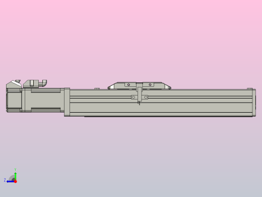 滚珠丝杠直线轴带导轨全封闭TPA-HCR-50S-1210C-L100-M-Y-P10-N3右视缩略图