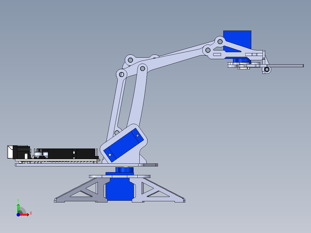 Robot Arm Arduino SW前视图