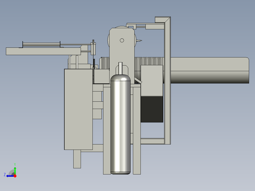 自动化氩弧焊设备右视图