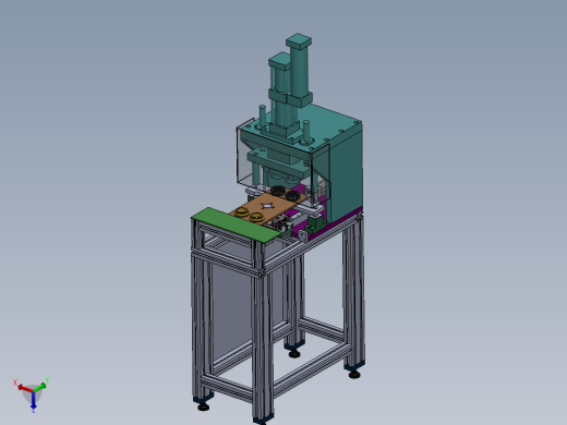 H829 增压缸式铆接工作台