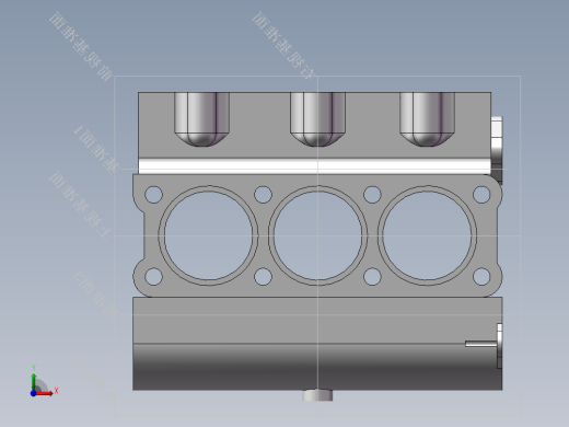 钻机泵头加工工艺设计（全部结清）前视缩略图
