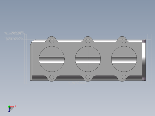 钻机泵头加工工艺设计（全部结清）俯视缩略图