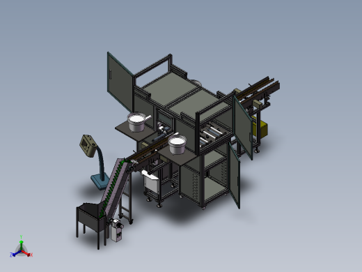 双头组装旋熔机