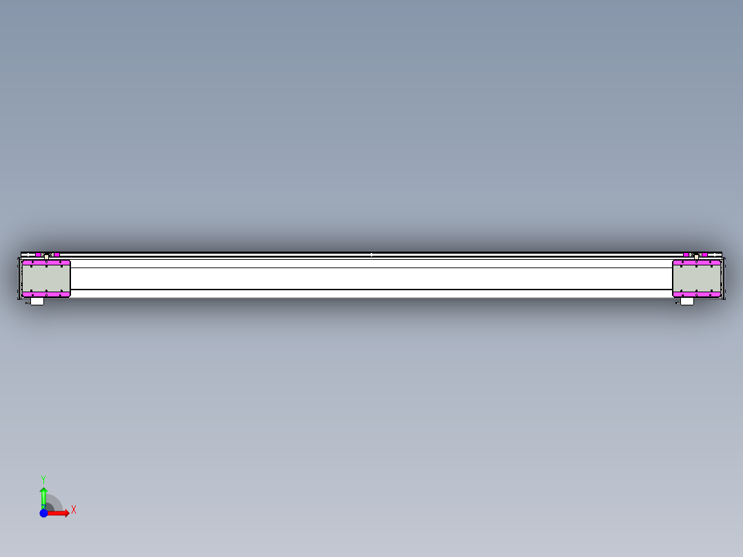 威洛博LC系列3d模型模组2LC14S1Y-S1950前视图