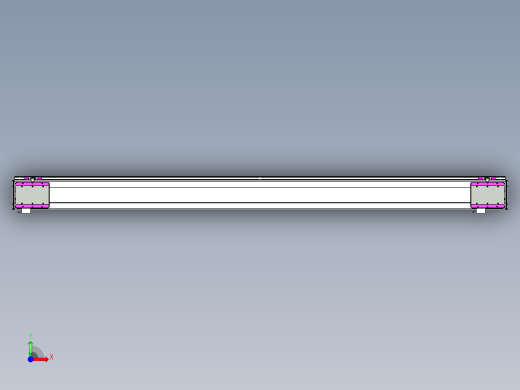 威洛博LC系列3d模型模组2LC14S1Y-S1950前视缩略图