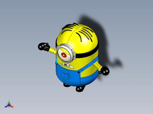 迷你拳击冠军小黄人