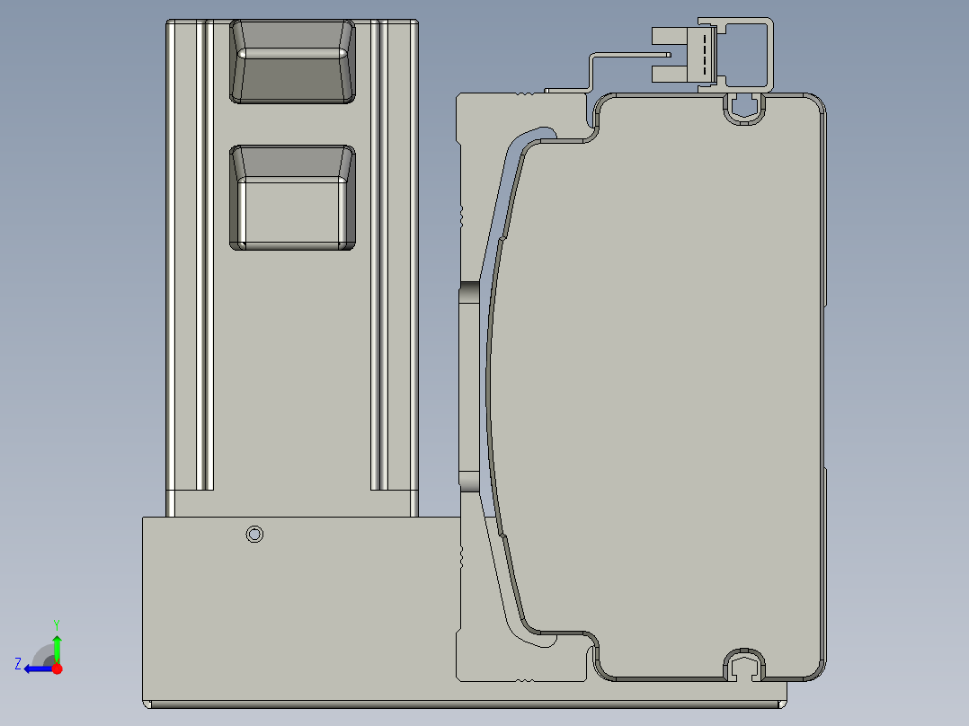 威洛博VBF14-S1400-BLU右视图