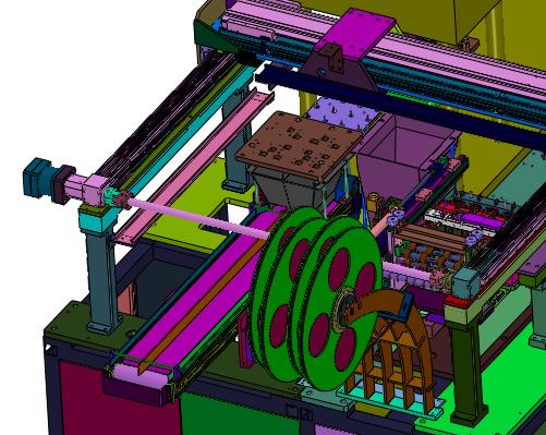注塑机模内自动埋入预埋设备